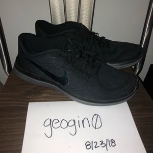 Nike Flex 2017 RN BTS 898458-001 Black Dark Grey